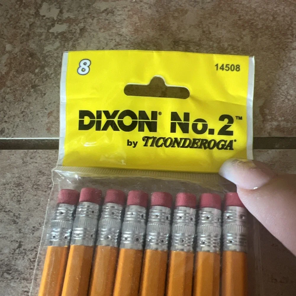 Dixon Ticonderoga No.‎ 2 Pencils- 8 Packs Of 8